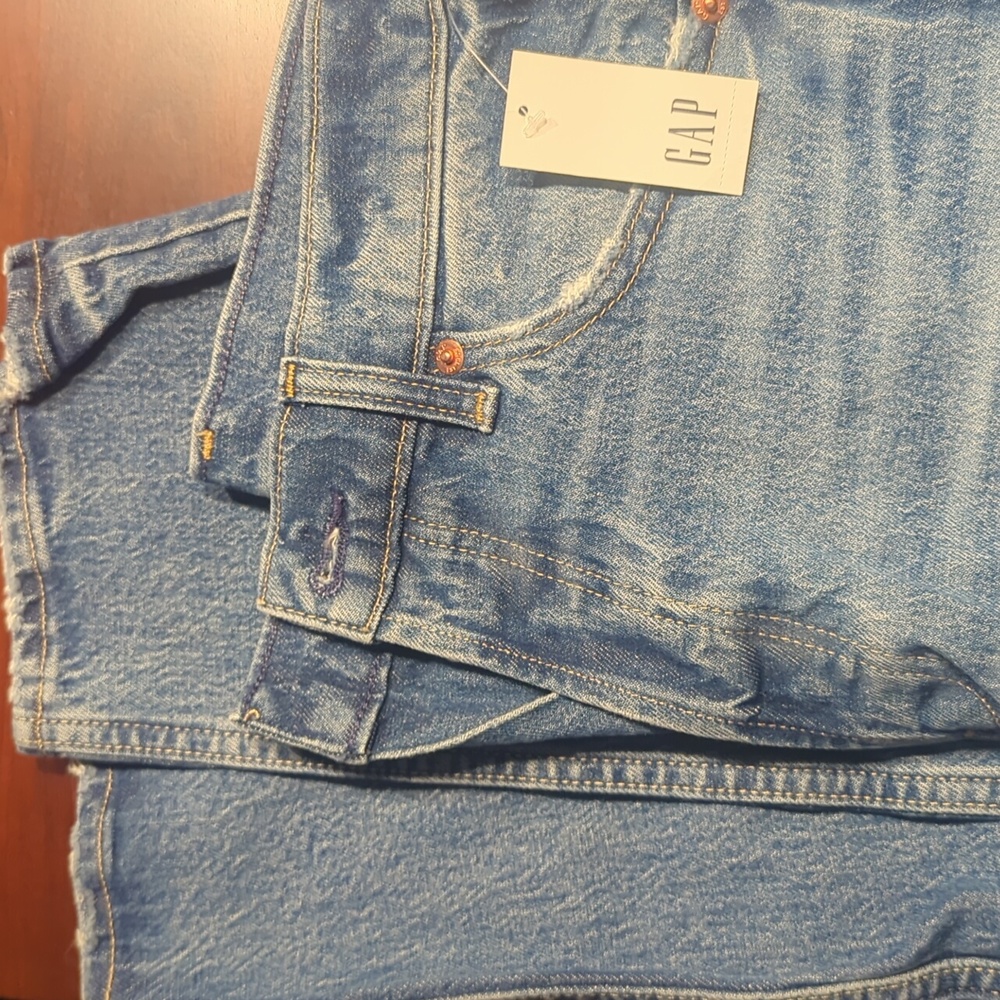 Gap Cheeky Straight High Rise Jeans